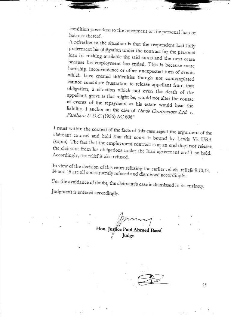 SUIT NO: NICN/LA/394/2017 pg 25